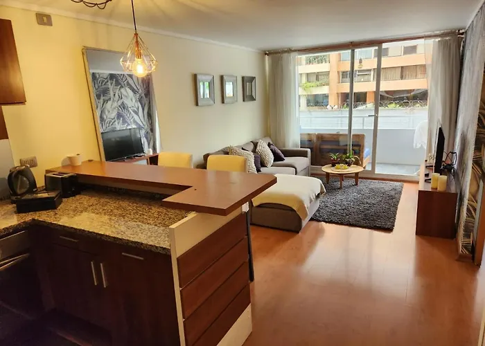 Alto Las Condes - A Pasos Del Mall - Excelente Y Comodo Departamento P/2 Personas